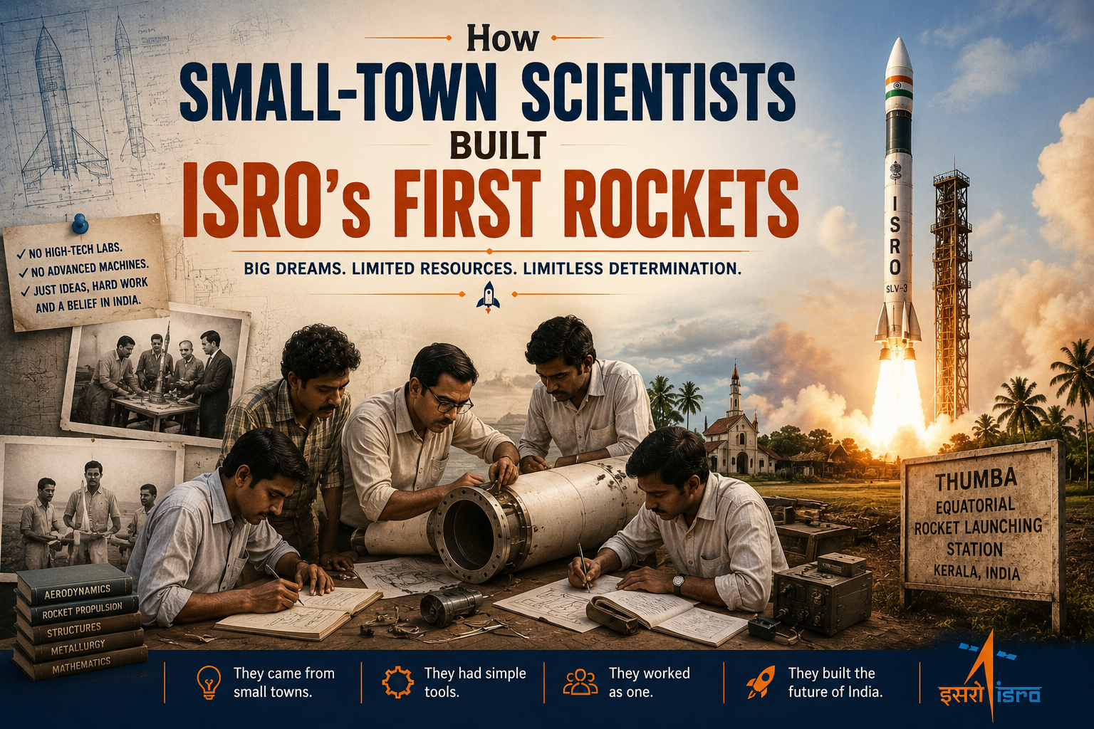 How Small-Town Scientists Built ISRO's First Rockets